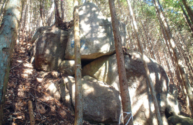 転石小割除去工